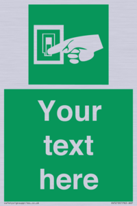 Custom Light Switch Sign